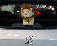 free wallpaper peugeot lion; 200x150