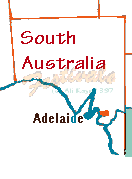 mini map of south australia