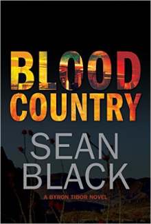 book cover, Blood Country by Sean Black; 220x325