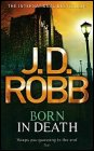 Book cover, Born in Death, J D Robb (Nora Roberts); 87x140