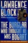 book cover, The Burglar Who Thought He Was Bogart, Lawrence Block; 90x139