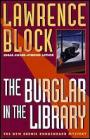 book cover, The Burglar in the Library, Lawrence Block; 90x139