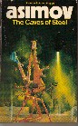 book cover, Caves of Steel, Isaac Asimov