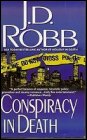 Book cover, Conspiracy in Death, J D Robb (Nora Roberts); 87x140