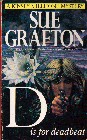 book cover, D is for Deadbeat, Sue Grafton