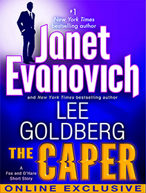book cover, The Caper by Janet Evanovich and Lee Goldberg; 211x278