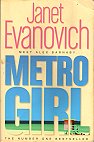 book cover, Metro Girl, by Janet Evanovich; 94x142