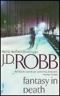 Book cover, Fantasy in Death, J D Robb (Nora Roberts); 87x140