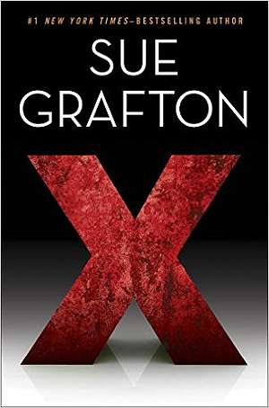 book cover, X by Sue Grafton, Festivale Book Review; 300x454