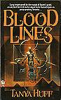 Blood Lines by Tanya Huff, paperback cover