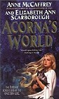 book cover, Acorna's World, by Anne McCaffrey & Elizabeth Ann Scarborough; 84x140