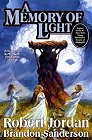 Book cover, A Memory of Light, Robert Jordan & Brandon Sanderson; 92x140