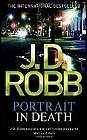 Book cover, Portrait in Death, J D Robb (Nora Roberts); 87x140