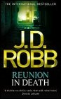 Book cover, Reunion in Death, J D Robb (Nora Roberts); 87x140