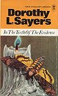 Book cover, In the Teeth of the Evidence, Dorothy L Sayers; 84x140