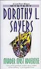 Book cover, Murder Must Advertise, Dorothy L Sayers; 84x140