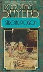 Book cover, Strong Poison, Dorothy L Sayers; 84x140