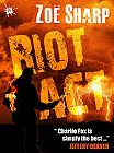 Book cover, Riot Act by Zoe Sharp; 140x104