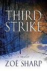 Book cover, Third Strike by Zoe Sharp; 93x140