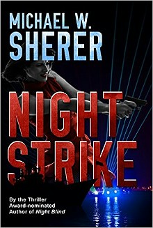 book cover, Night Strike, Michael Sherer; 220x327