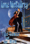 book cover, the Tower and the Hive by Anne McCaffrey