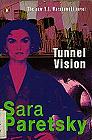 book cover, Tunnel Vision, by Sara Paretsky