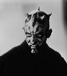 Ray Park as Darth Maul in Star Wars: Episode 1: The Phantom Menace; starwars21.jpg - 6988 Bytes