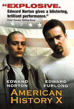 Movie Poster, American History X, Festivale film reviews; americanhistoryx1.jpg - 18548 Bytes