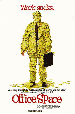 Movie Poster, Office Space, Festivale film reviews; officespace.gif - 14398 Bytes