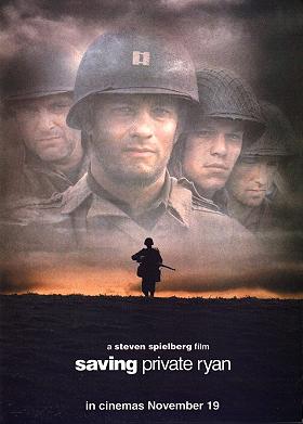 Movie Poster, Saving Private Ryan, Festivale movie review; savingryan5.jpg - 19846 Bytes