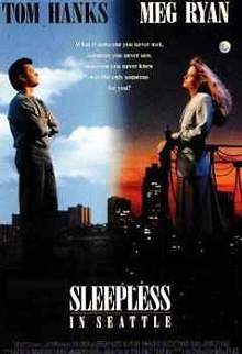 Movie poster, Sleepless in Seattle; Festivale film review