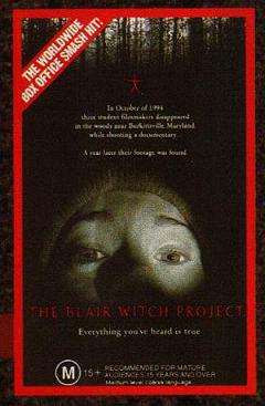 Movie poster, blair witch project, Festivale film reviews