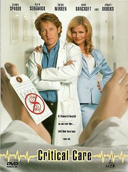 Movie Poster, Critical Care, Festivale film reviews; criticalcare.jpg - 22861 Bytes