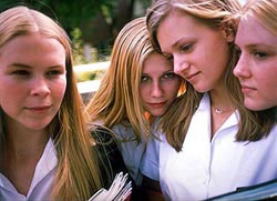 Movie still, Virgin Suicides, Festivale film reviews section