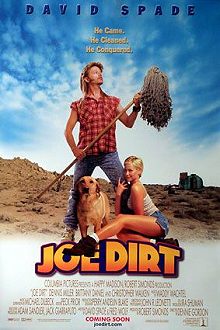 movie poster, Joe Dirt, Festivale film review section