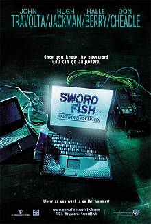 Movie poster, Swordfish; Festivale film review