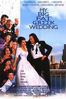 Movie poster, My Big Fat Greek Wedding; Festivale film review