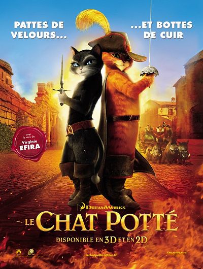 Movie poster, Puss in Boots; {CopyrightNotice}, Festivale film review