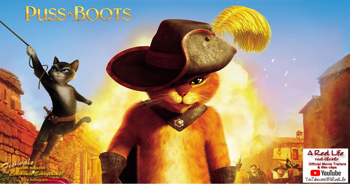 Movie poster, Puss in Boots; {CopyrightNotice}, Festivale film review preview