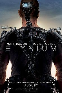 Movie poster, Elysium, Festivale film review; 220x326