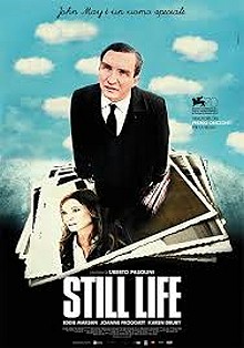 Movie poster, Still Life, Festivale film review; 220x314