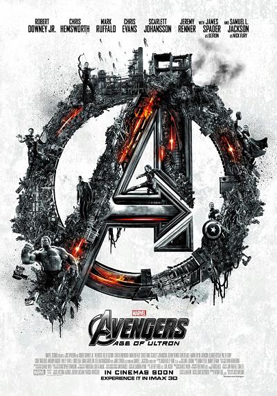 Movie poster, Avengers - Age of Ultron; (c) 2015 Walt Disney Studios, Festivale film review