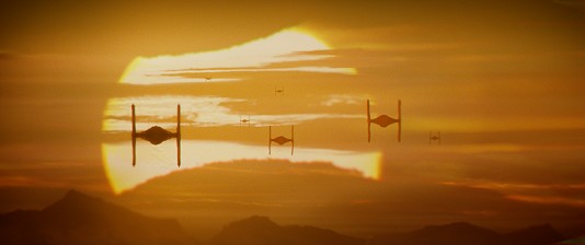movie still, Star Wars the Force Awakens, Festivale film review page; 534x224