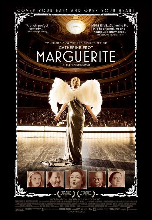 movie poster, Marguerite, Festivale film review page; 522x755