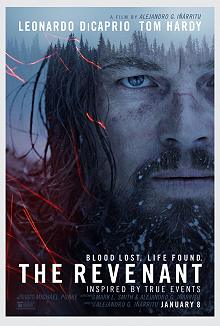movie poster, The Revenant, Festivale film review; 220x326