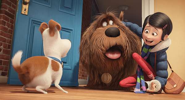 movie still, The Secret Life of Pets, Festivale film review page; 599x324