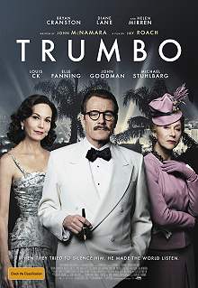movie poster, Trumbo, Festivale film review; 220x319