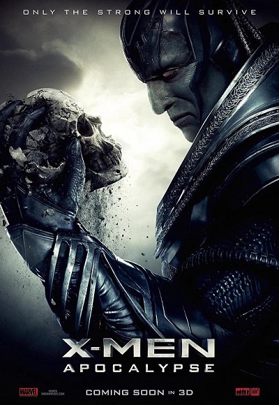 movie poster, X-Men Apocalypse, Festivale film review ; 400x580