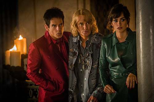 movie still, Zoolander 2, Festivale film review; 500x333