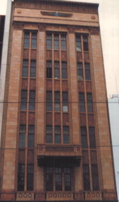 Bank of New South Wales building, Bourke St, Melbourne, Australia